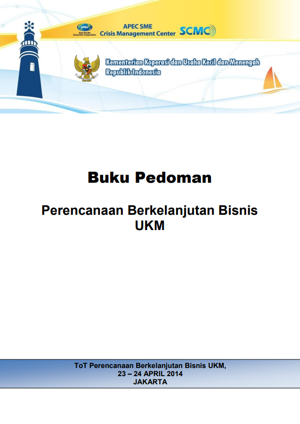 Guidebook on SME Business Continuity Planning in Indonesian