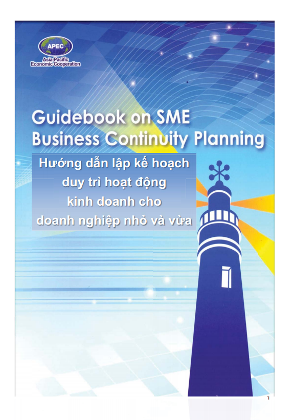 Guidebook on SME Business Continuity Planning in Vietnamese Language